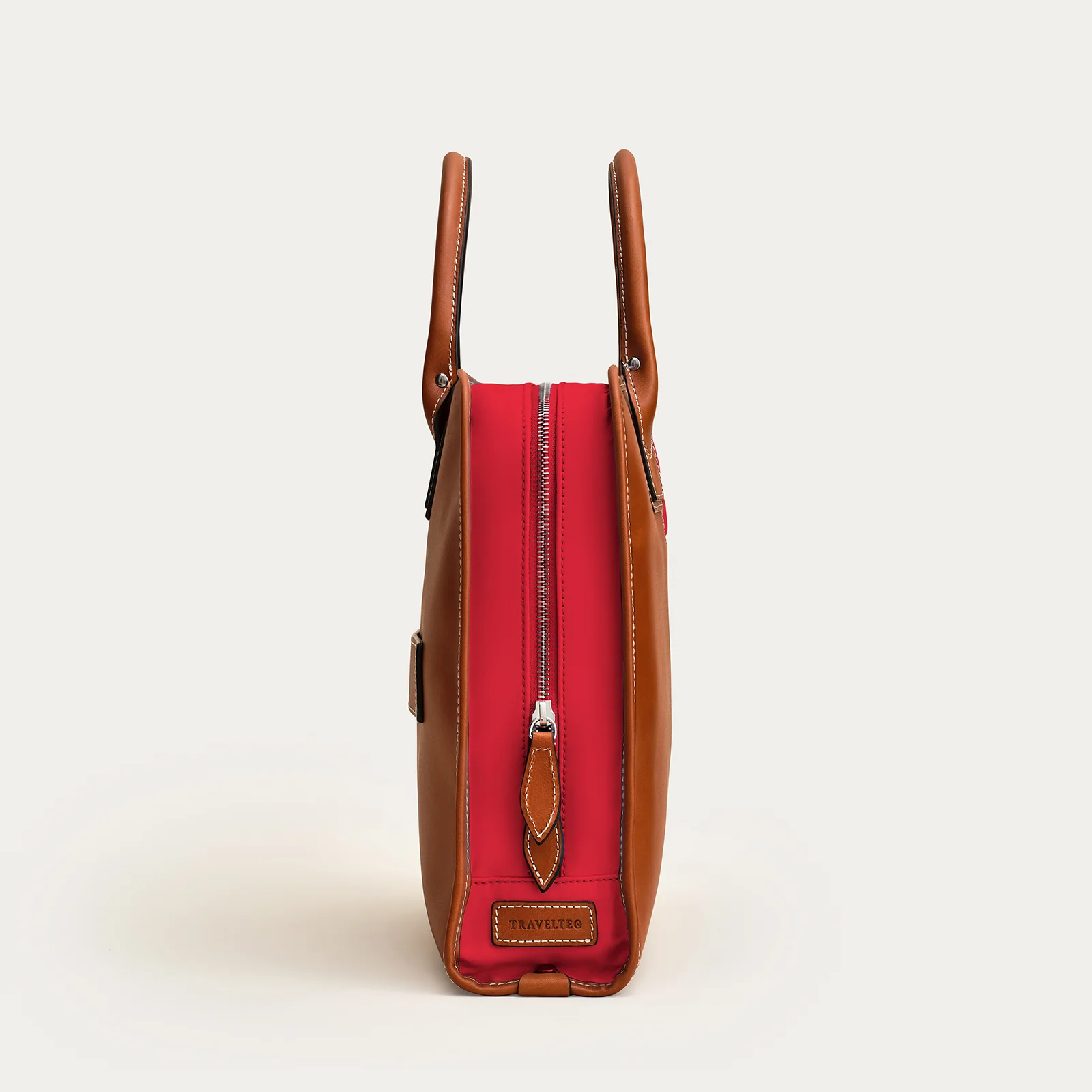 The Briefcase - Cognac/Red - Image 6
