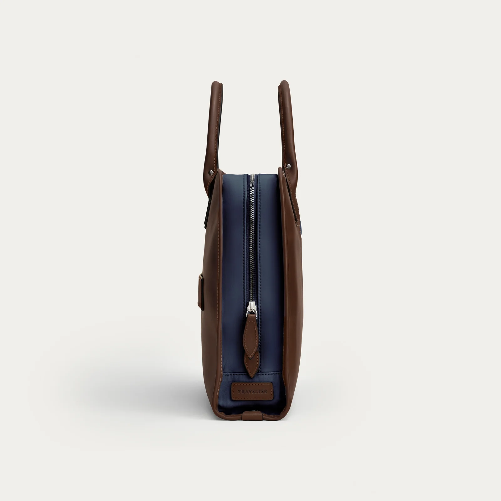 The Briefcase - Espresso/Navy - Image 6