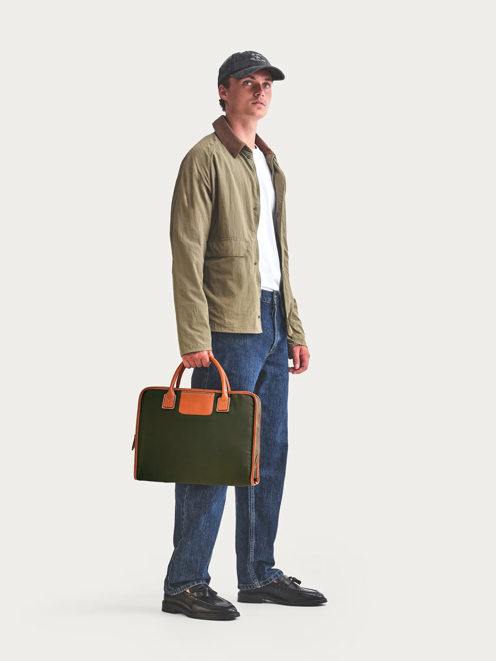 The Inside Out - Green/Cognac - Image 3
