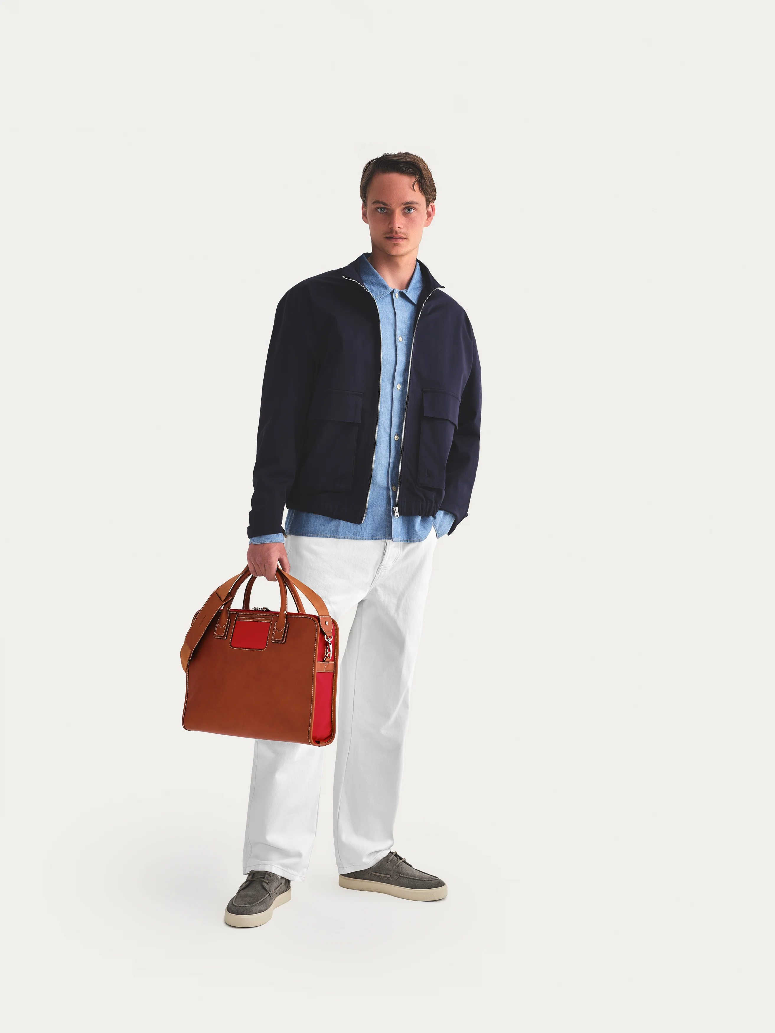 The Messenger - Cognac/Red - Image 3