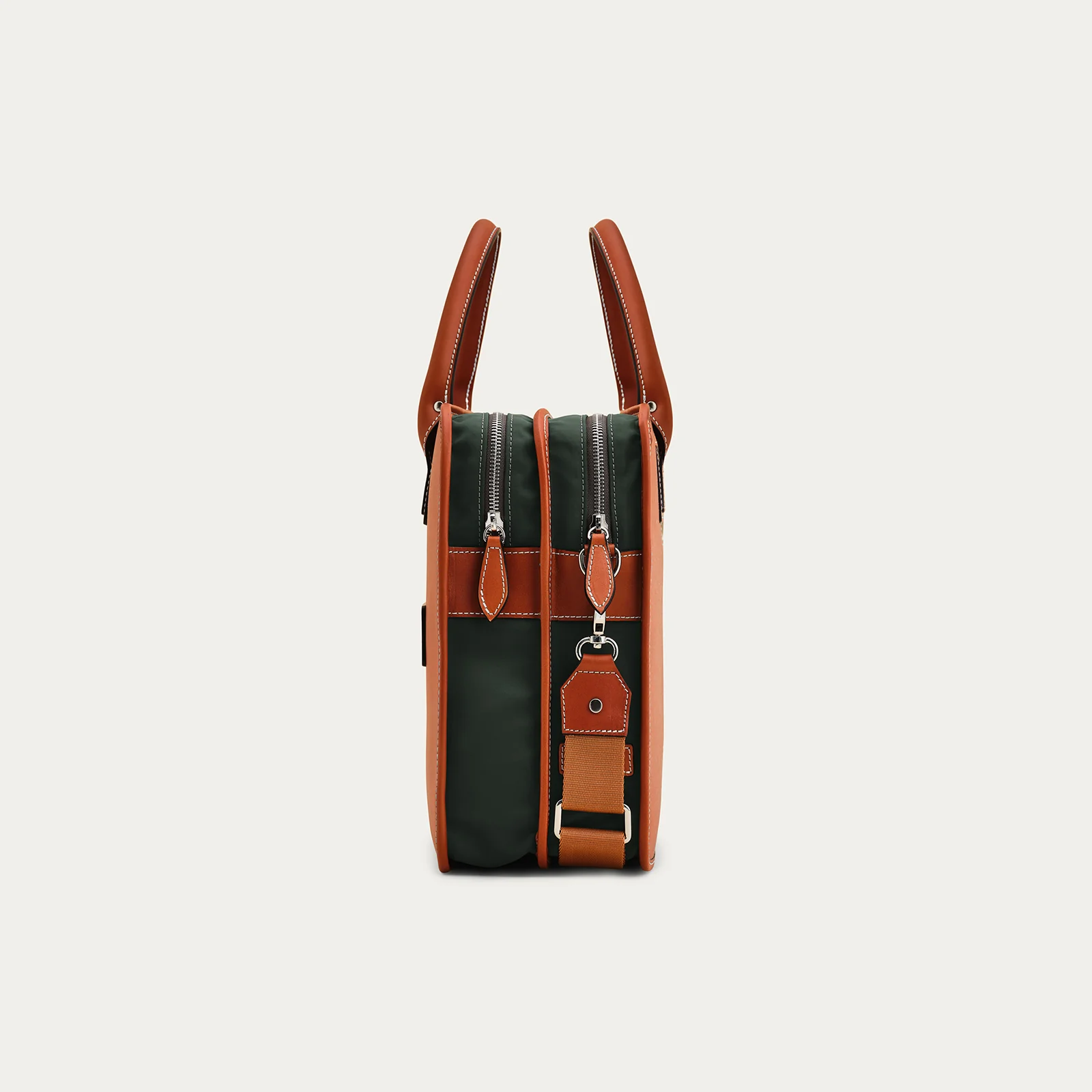 The Overnight - Cognac/Green - Image 5