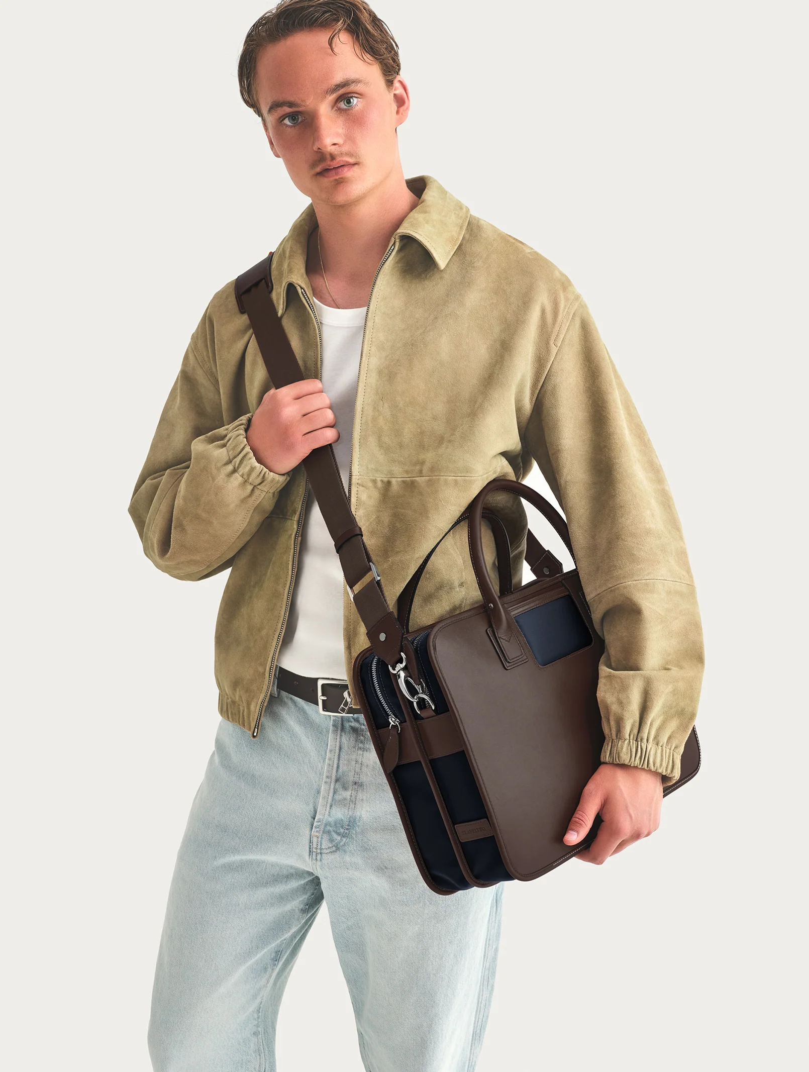 The Overnight - Espresso/Navy - Image 4