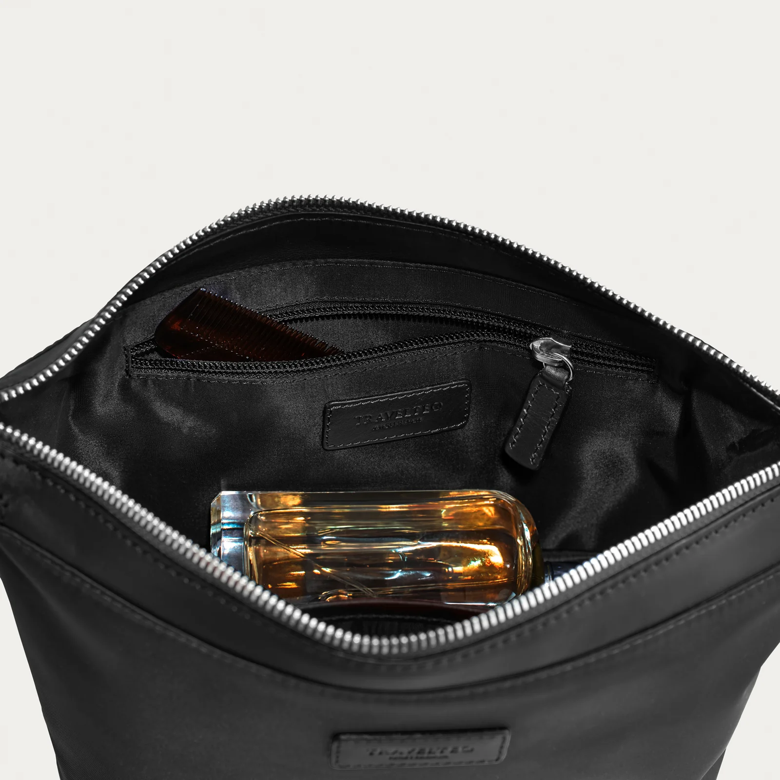 Toiletry Bag - Black/Black - Image 6